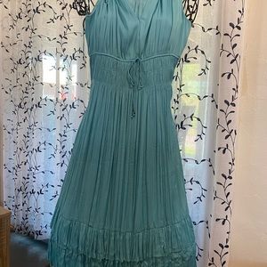 White House Black Market , small , pleated dress